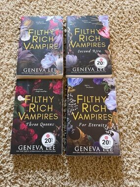 Filthy Rich Vampires Book Series by Geneva Lee (4 Books)
